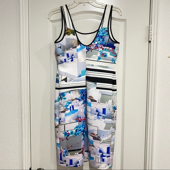 Clover Canyon Santorini Stripe Neoprene dress - Picture 12 of 14